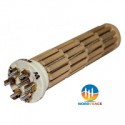 Résistance 8 barillets Tête carrée 2400W 230V